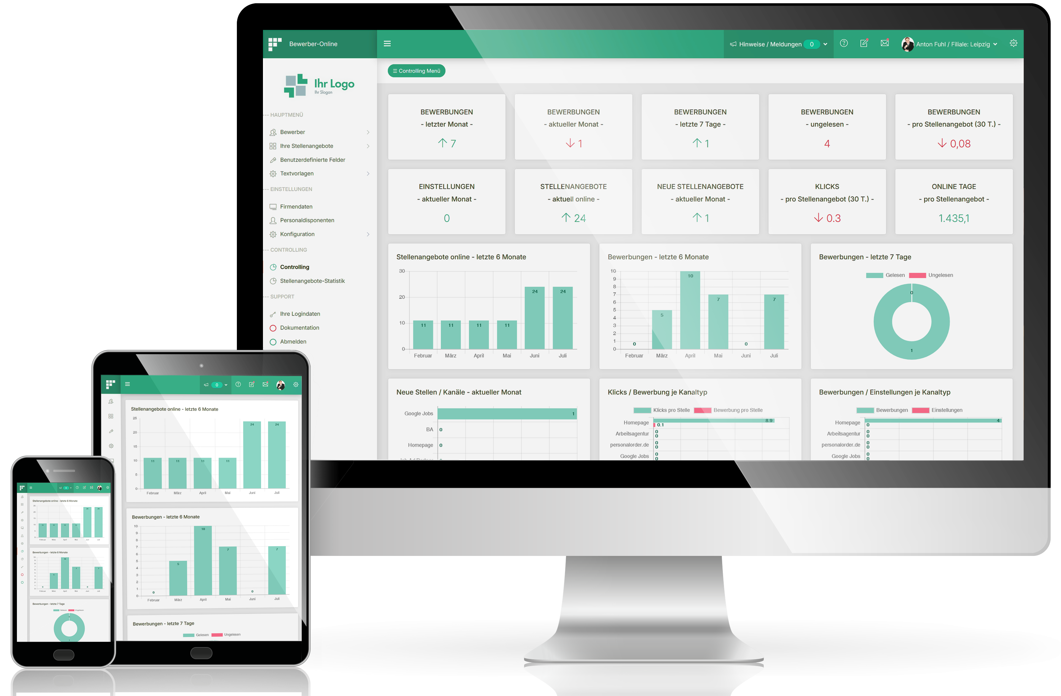 Bewerber-Online - Controlling