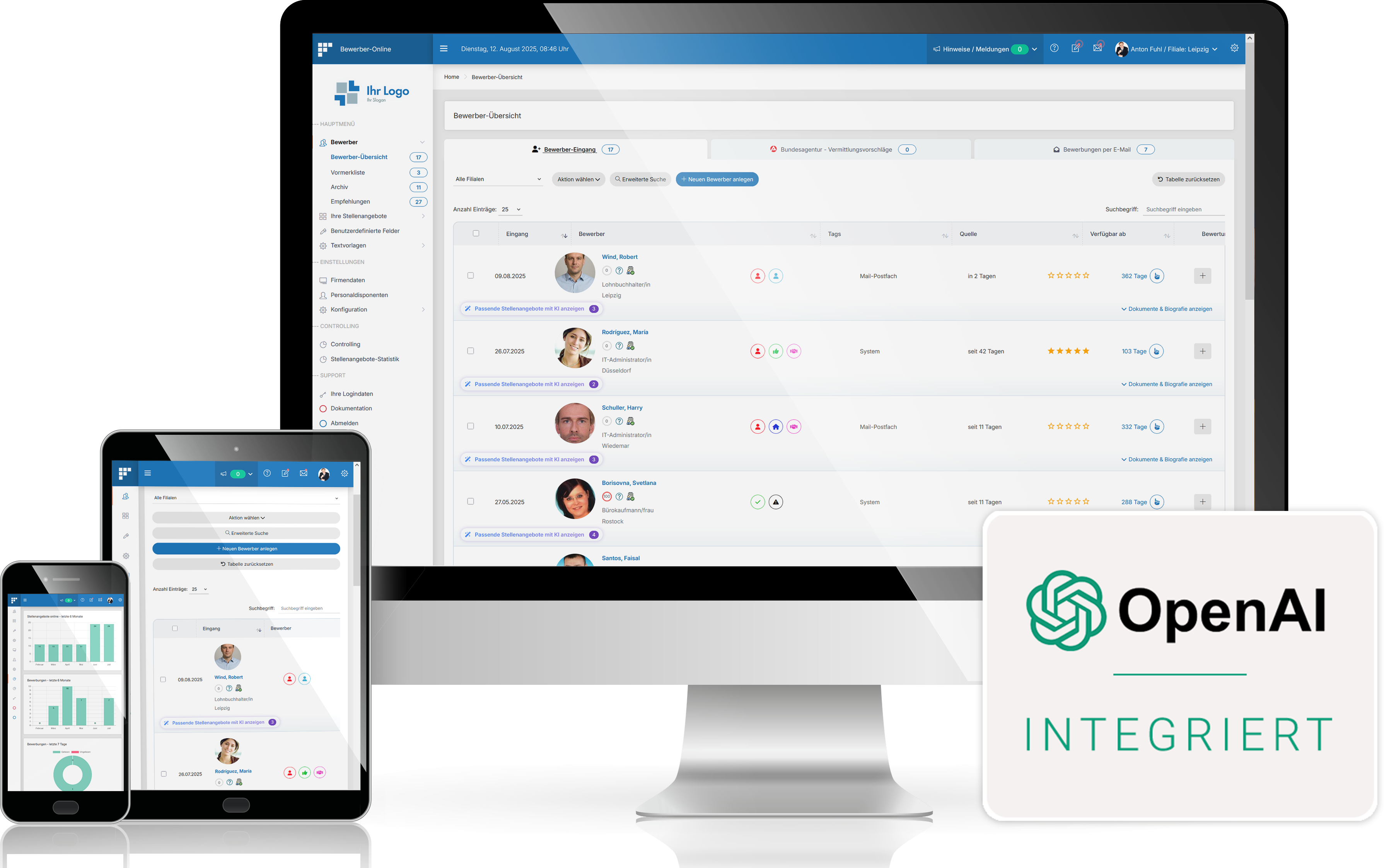  <strong>Bewerber-Online</strong> 