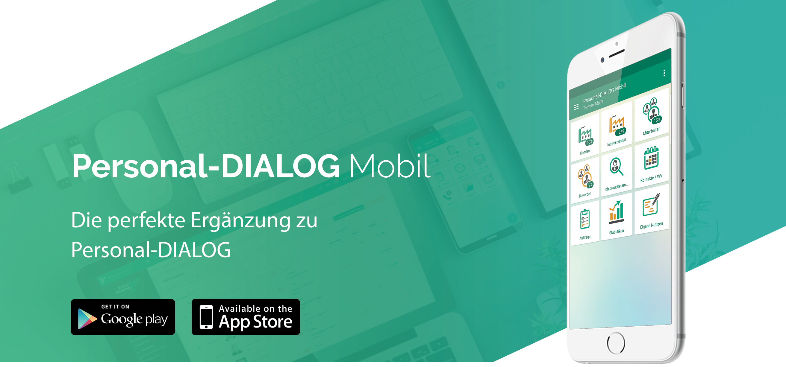 Personal-DIALOG Mobil - Funktionen